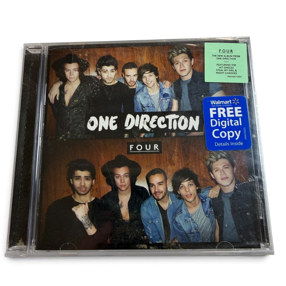 One Direction Four CD Album Sealed 2014 Walmart Exclusive 888750418425